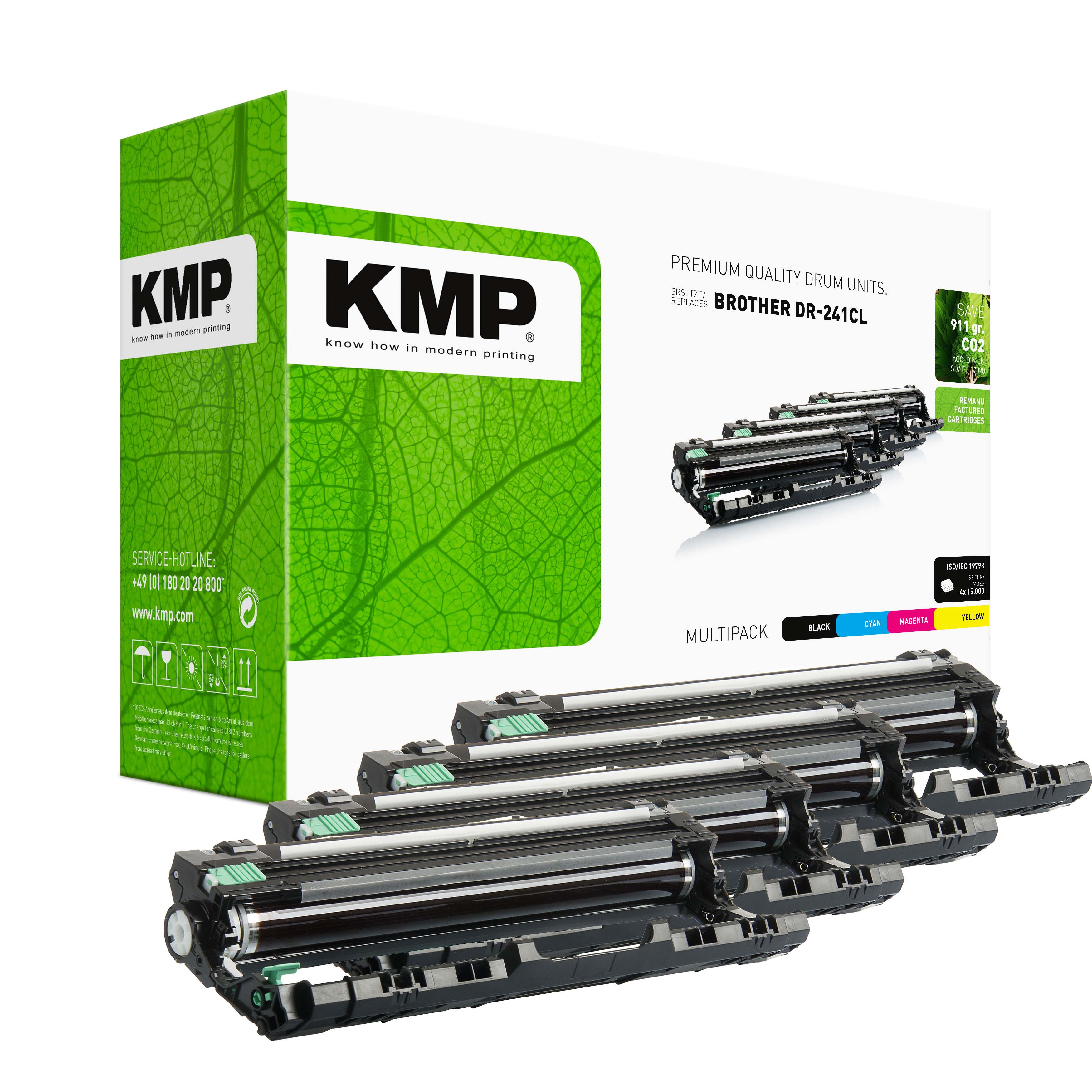 KMP B-DR26V kompatibilní fotoválec Brother DR241CL, CMYK