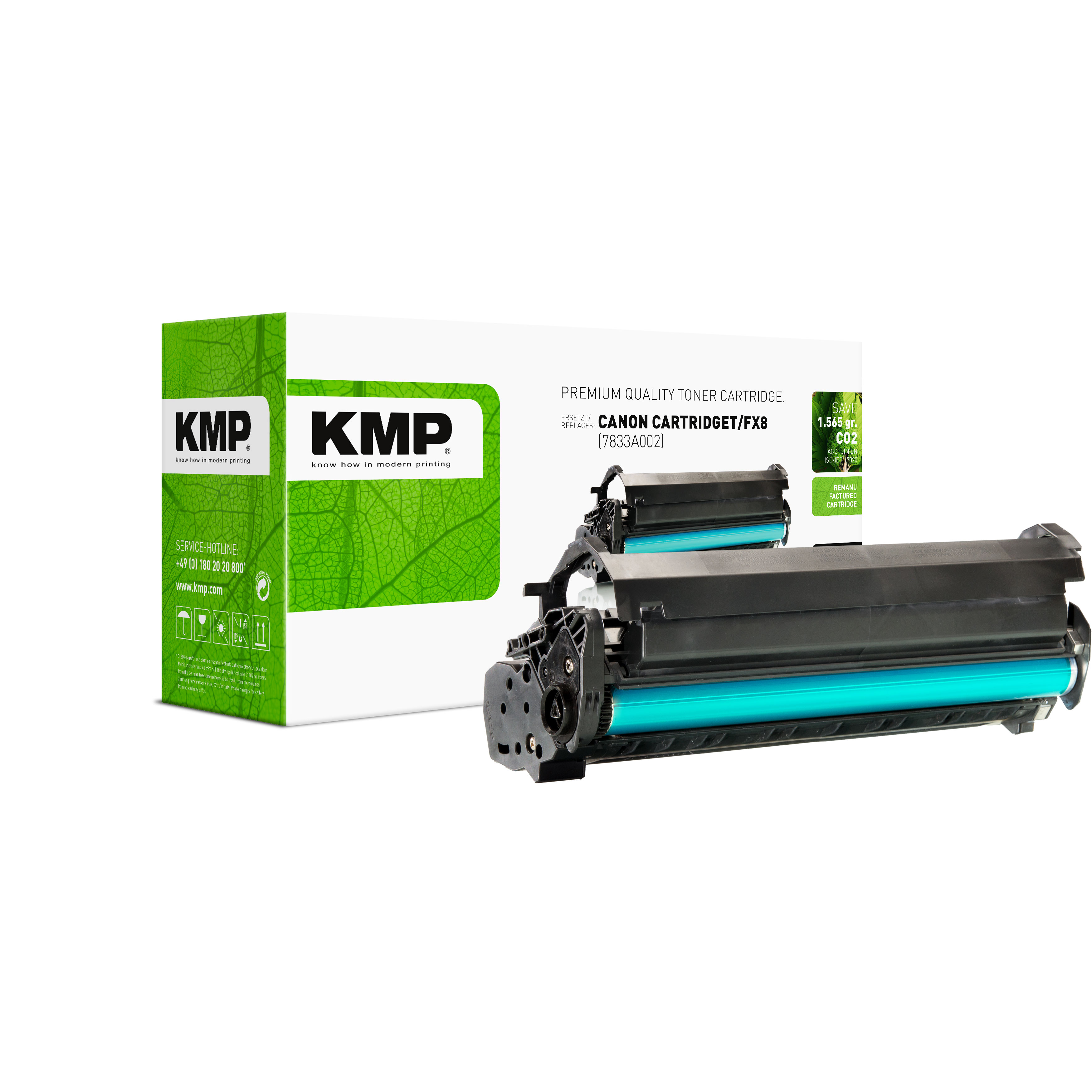KMP C-T14 kompatibilní toner Canon Cartridge T FX8, černý
