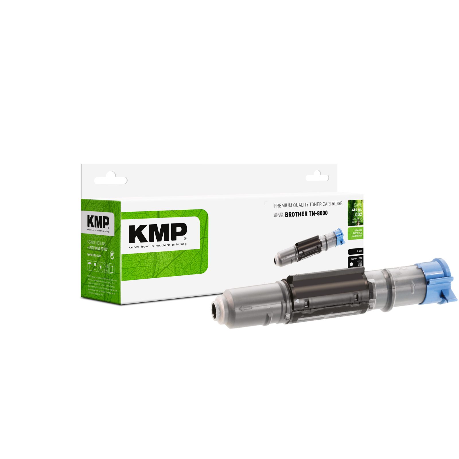 KMP B-T11 kompatibilní toner Brother TN8000, černý