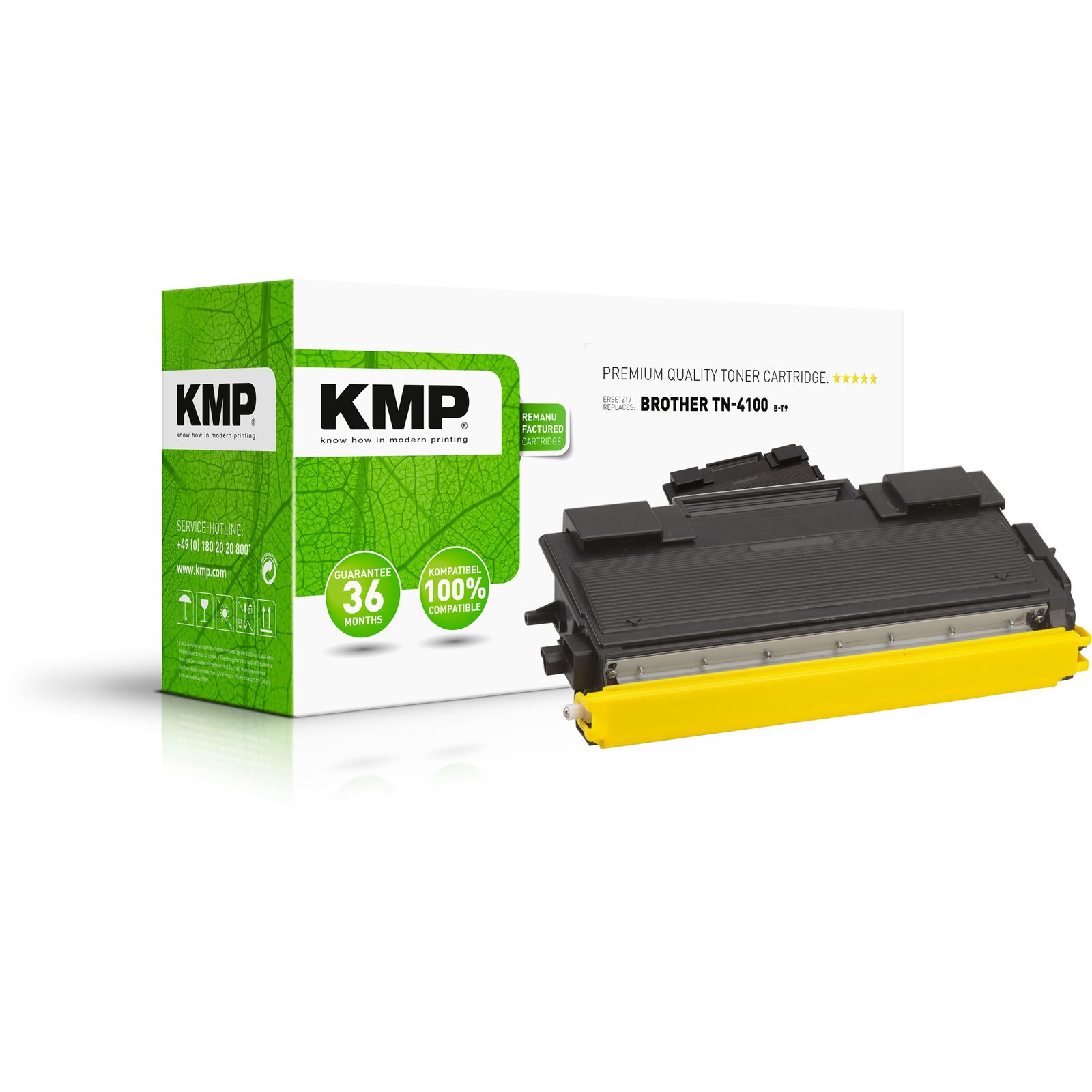 KMP B-T9 kompatibilní toner Brother TN4100, černý
