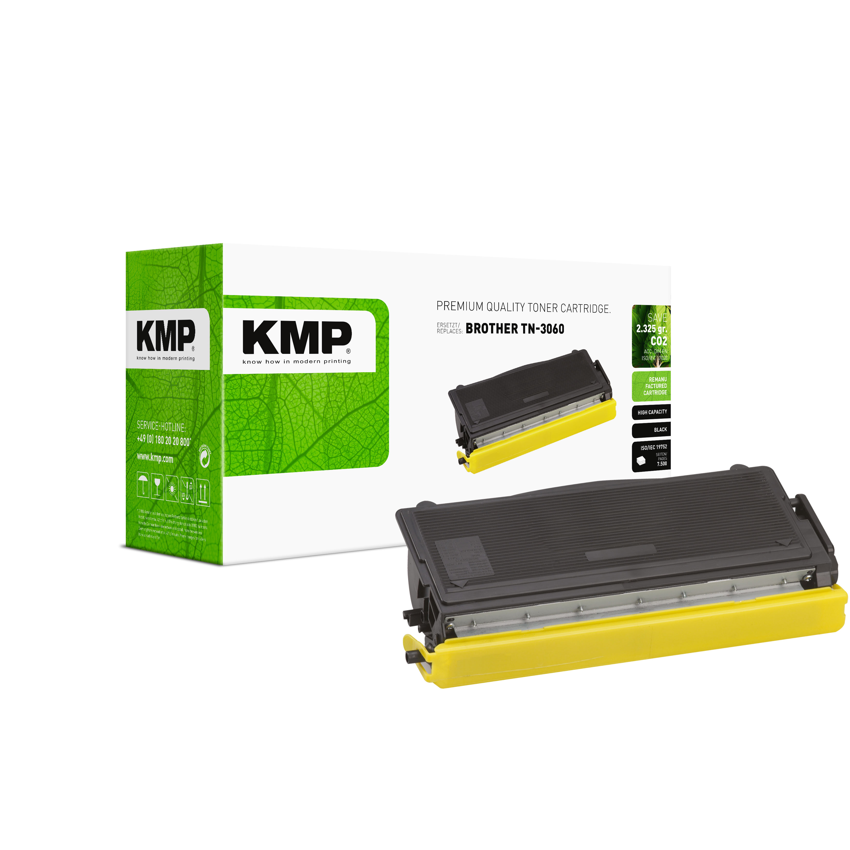 KMP B-T3 kompatibilní toner Brother TN3060, černý