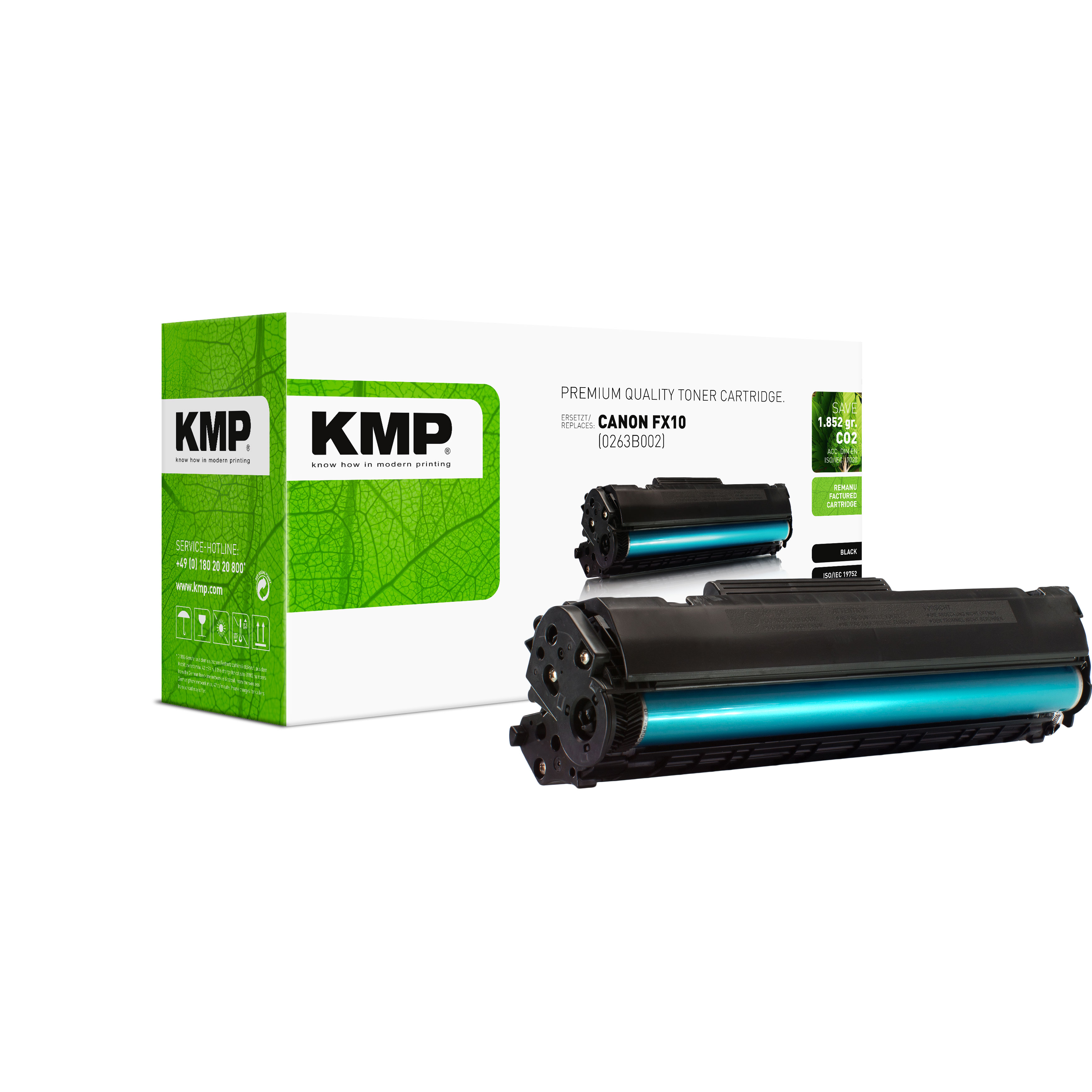 KMP C-T15 kompatibilní toner Canon FX10, černý