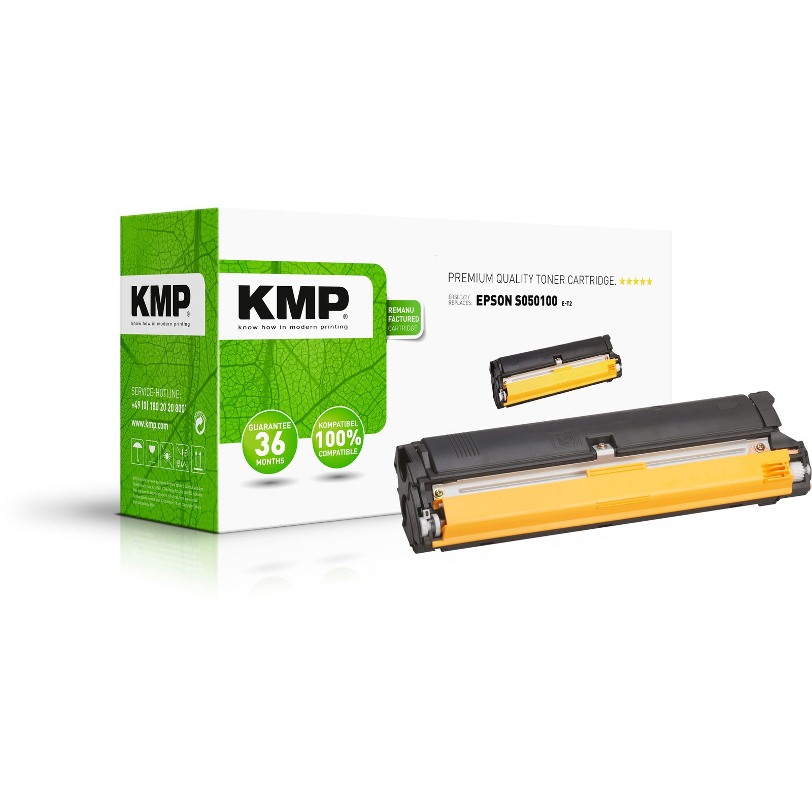 KMP E-T2 kompatibilní toner Epson S050100, černý