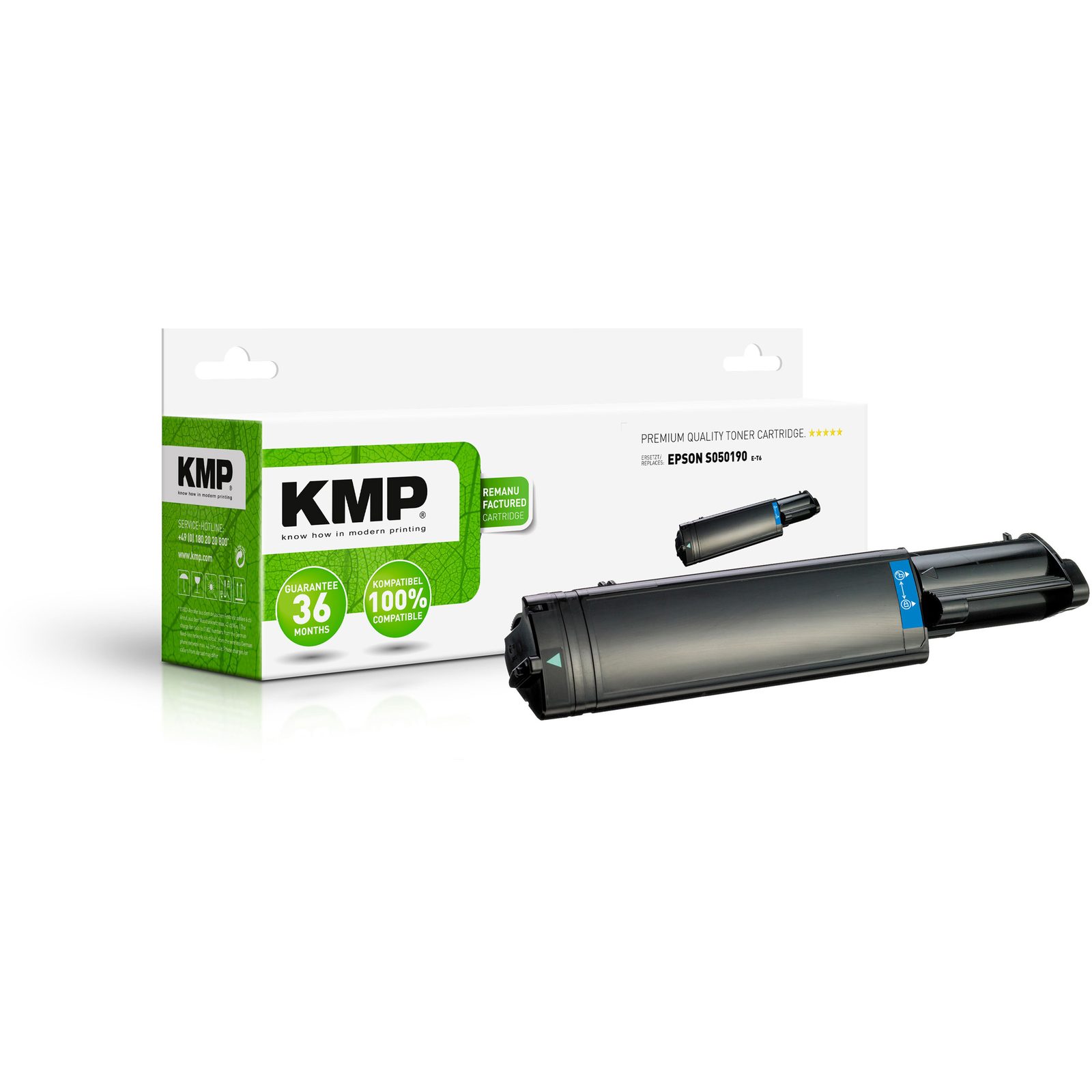 KMP E-T6 kompatibilní toner Epson S050190, černý