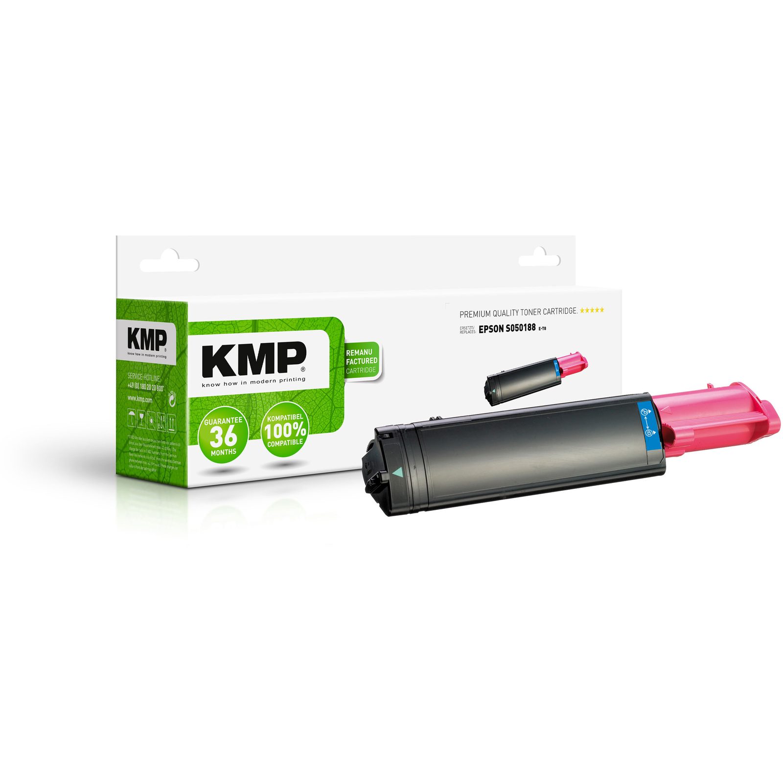 KMP E-T8 kompatibilní toner Epson S050188, purpurový