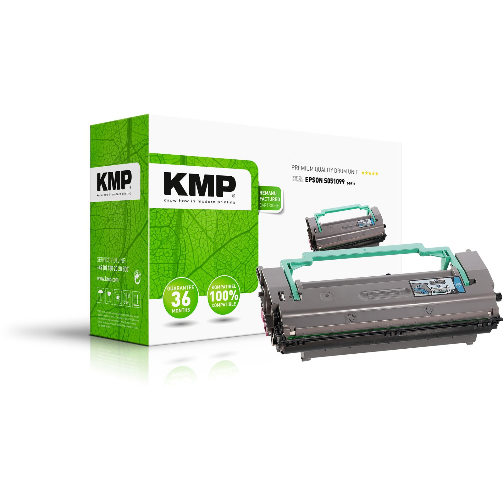 KMP E-DR10 kompatibilní fotoválec Epson S051099, černý