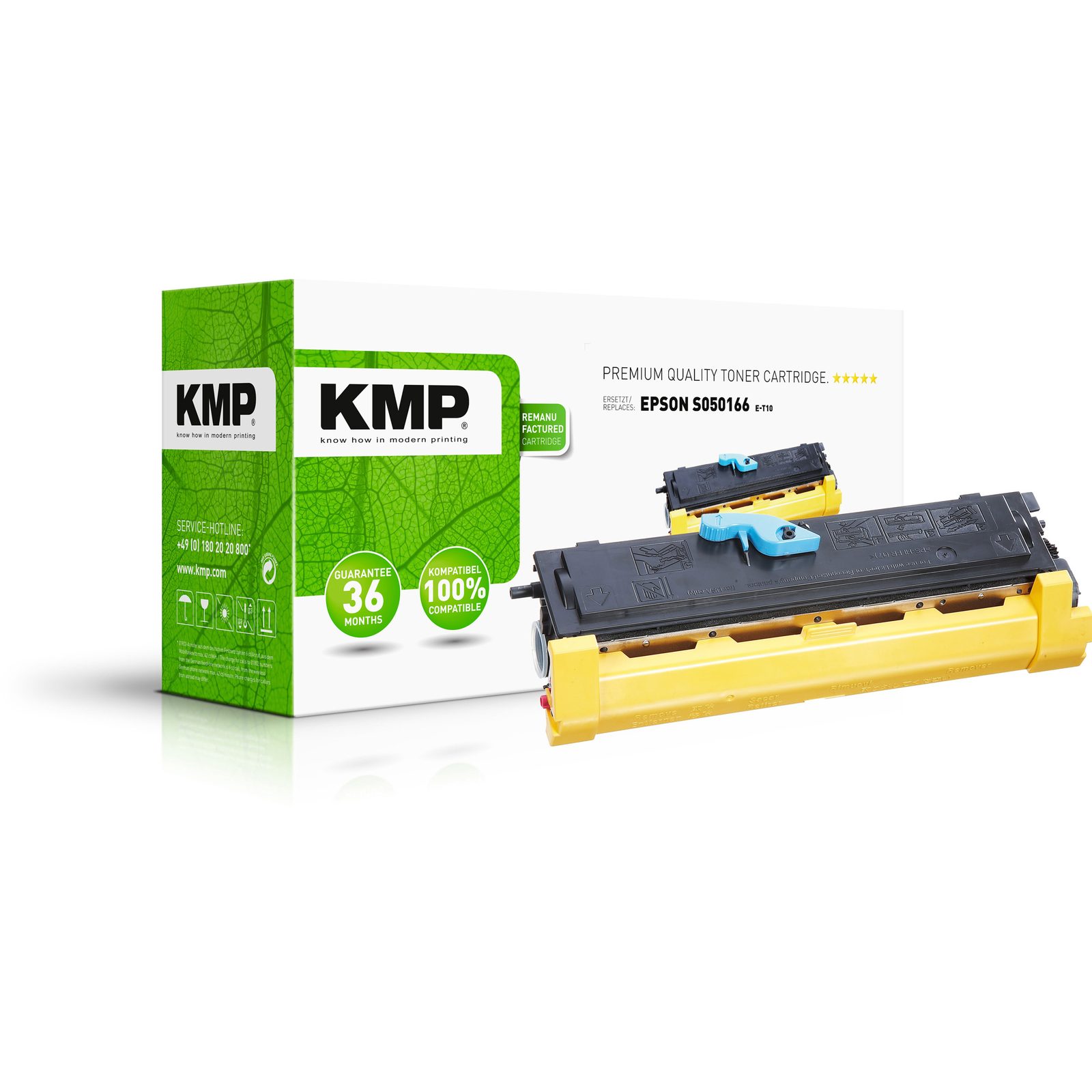 KMP E-T10 kompatibilní toner Epson S050166, černý