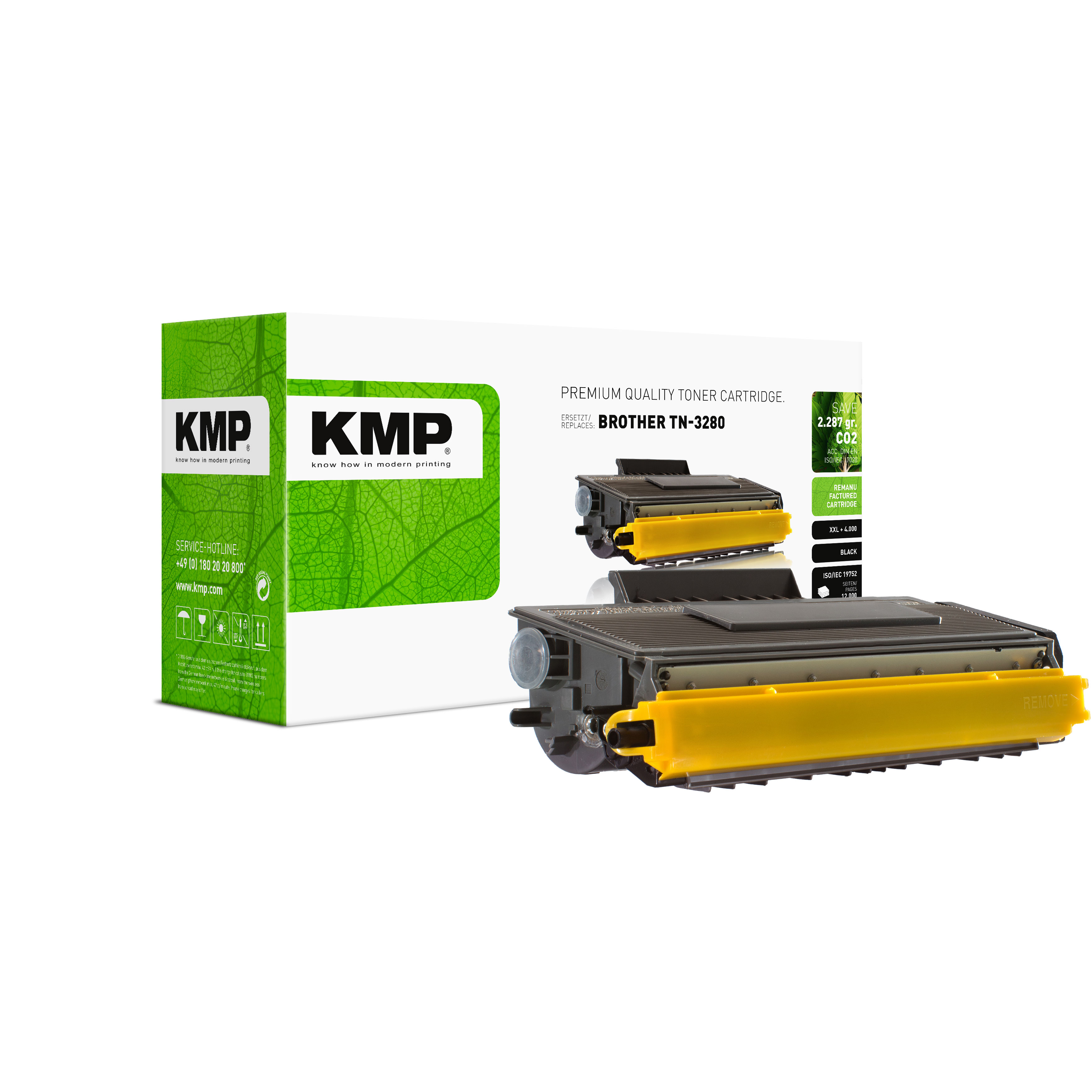 KMP B-T31 kompatibilní toner Brother TN3280, černý