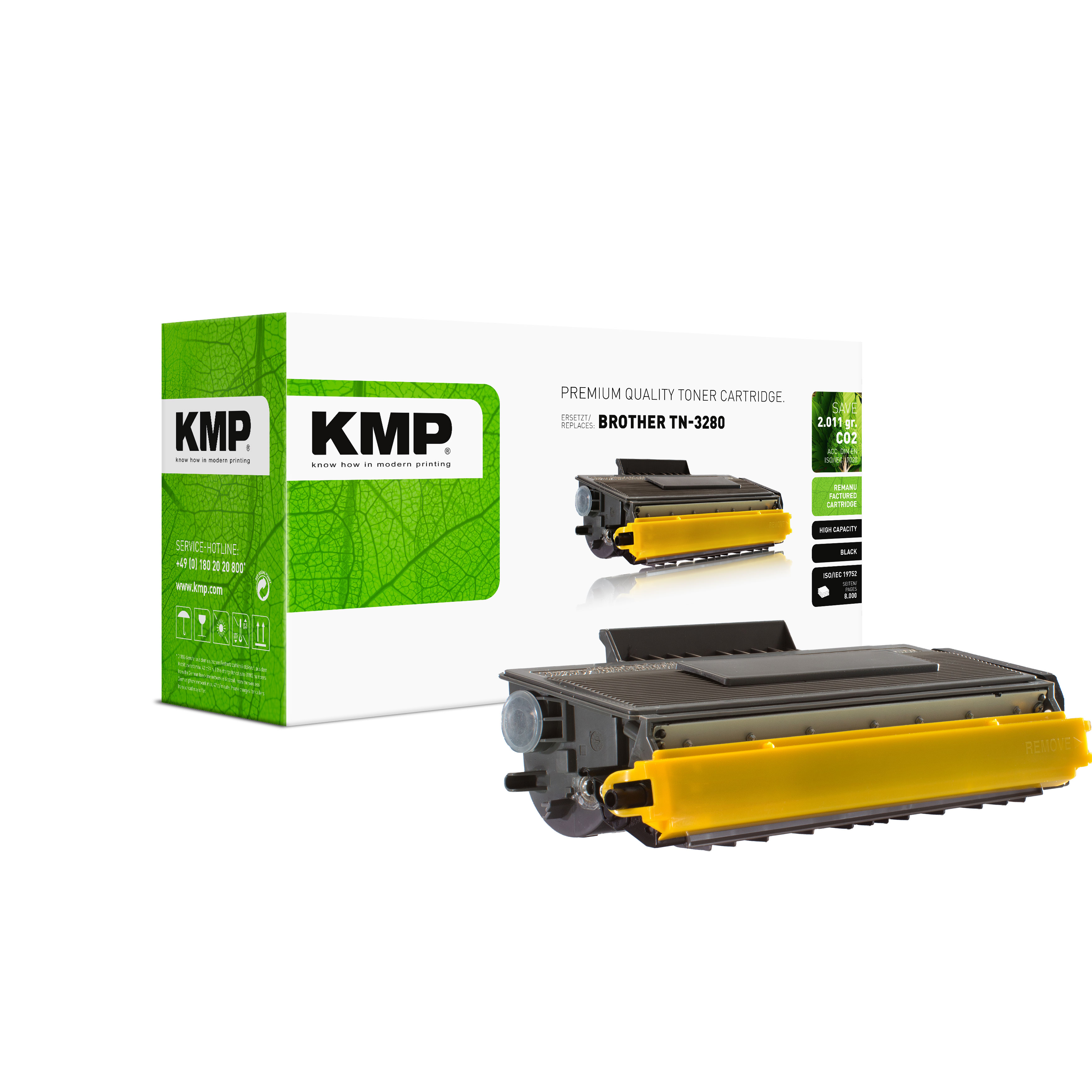 KMP B-T30 kompatibilní toner Brother TN3280, černý