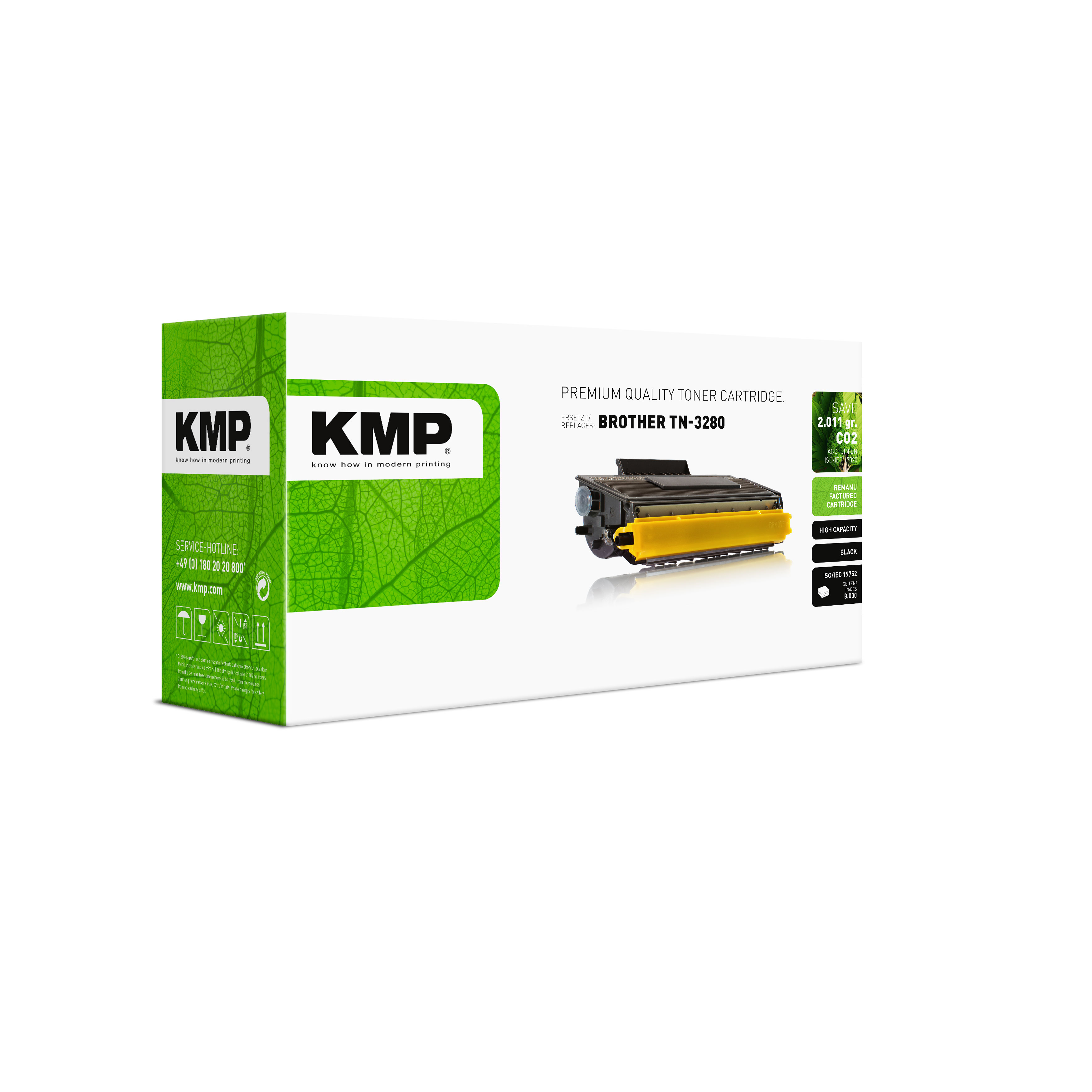 KMP B-T30 kompatibilní toner Brother TN-3280, black