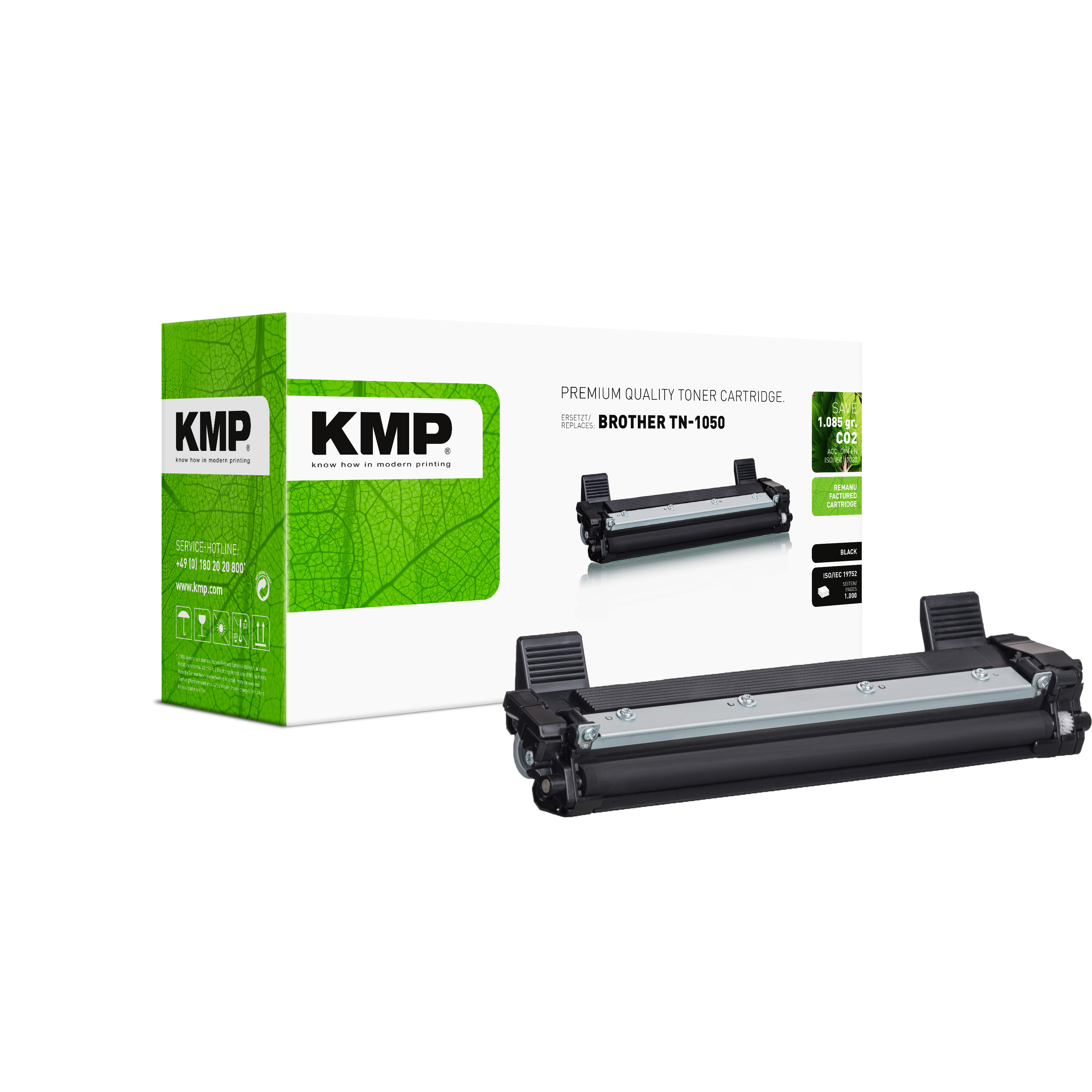 KMP B-T55 kompatibilní toner Brother TN1050, černý