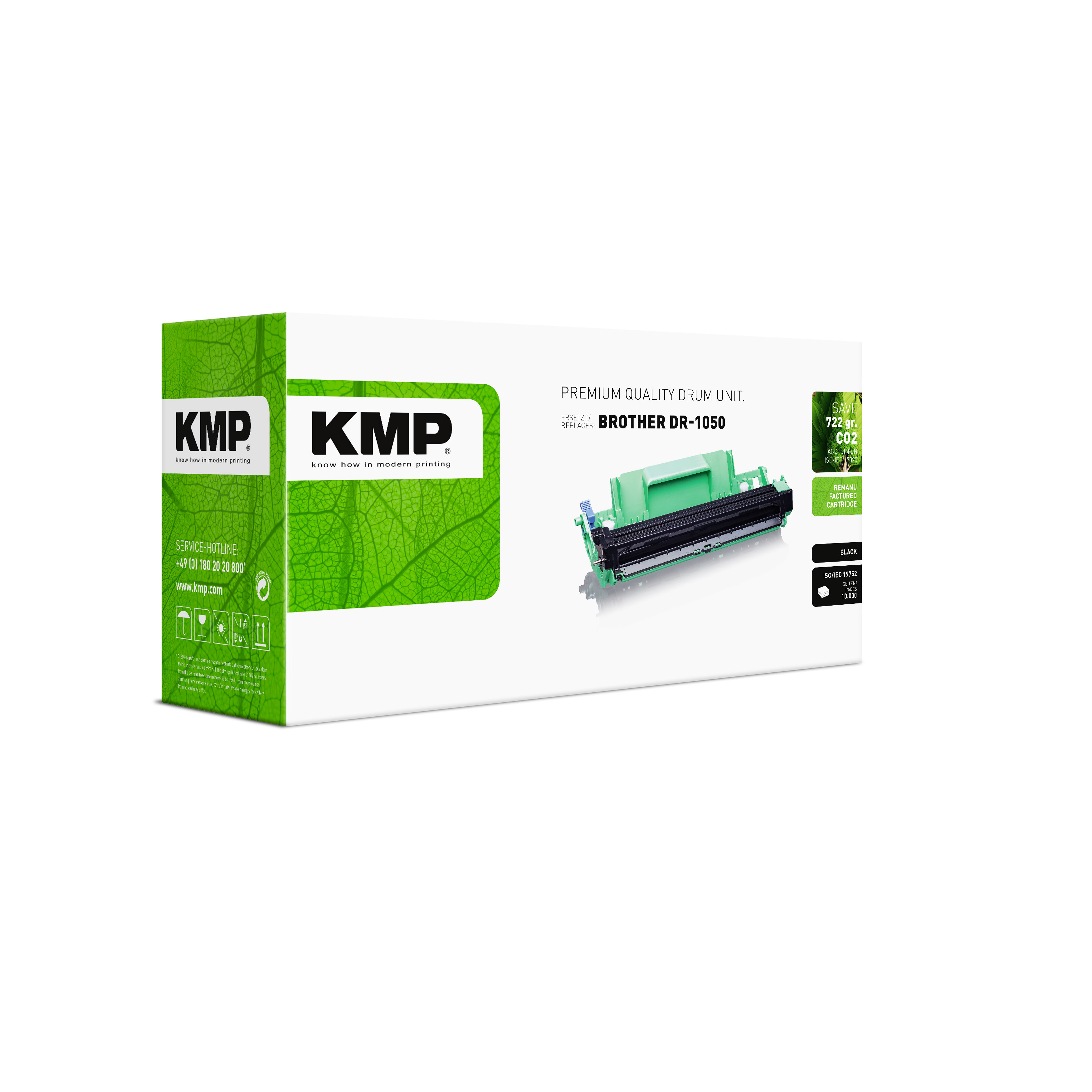 KMP B-DR29 kompatibilní fotoválec Brother DR-1030, black