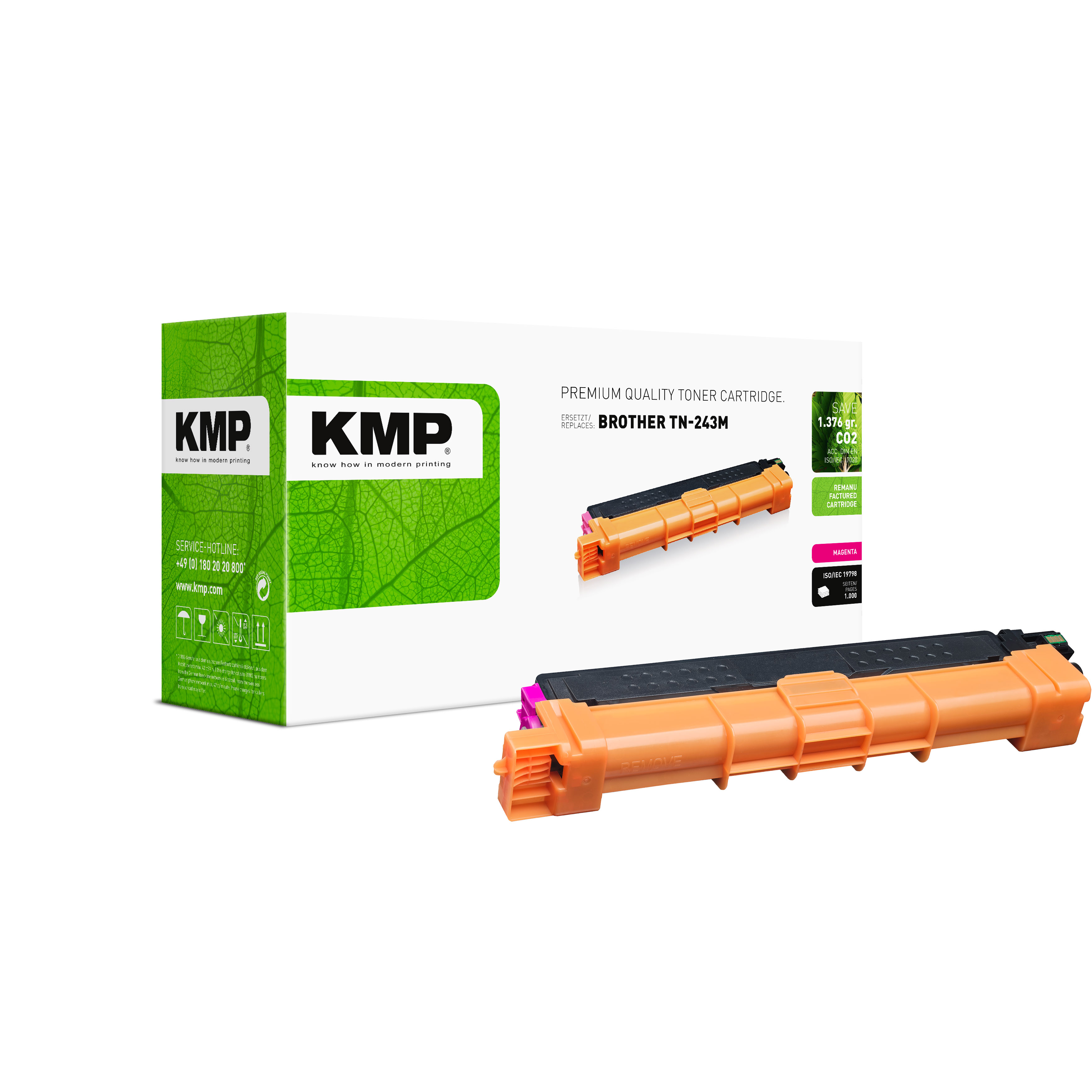 KMP B-T111 kompatibilní toner Brother TN-243M, purpurový