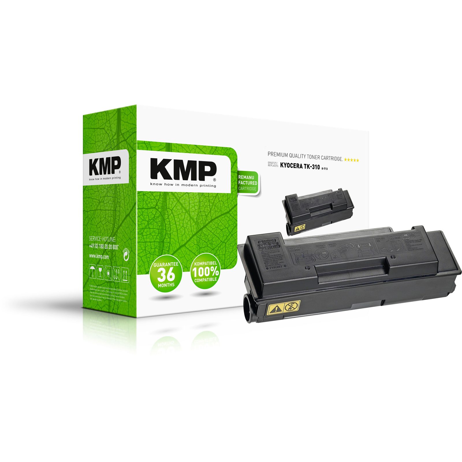 KMP K-T13 kompatibilní toner Kyocera TK310, černý