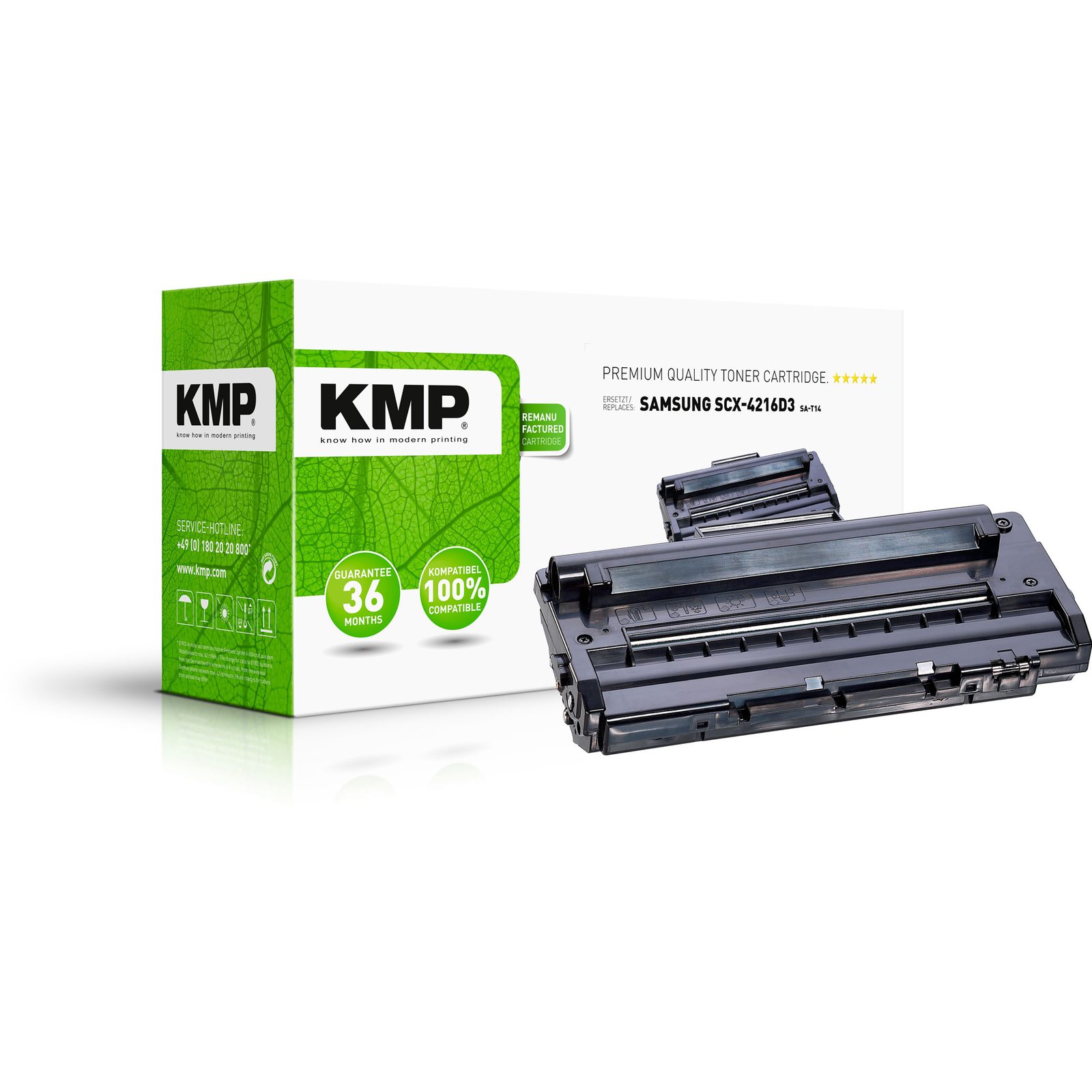 KMP SA-T14 kompatibilní toner Samsung SCX-4216D3, černý