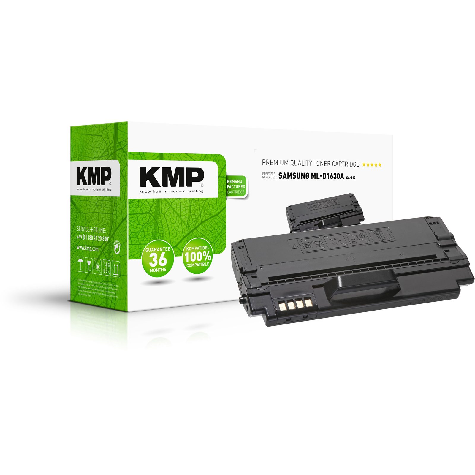 KMP SA-T19 kompatibilní toner Samsung ML-D1630A, černý