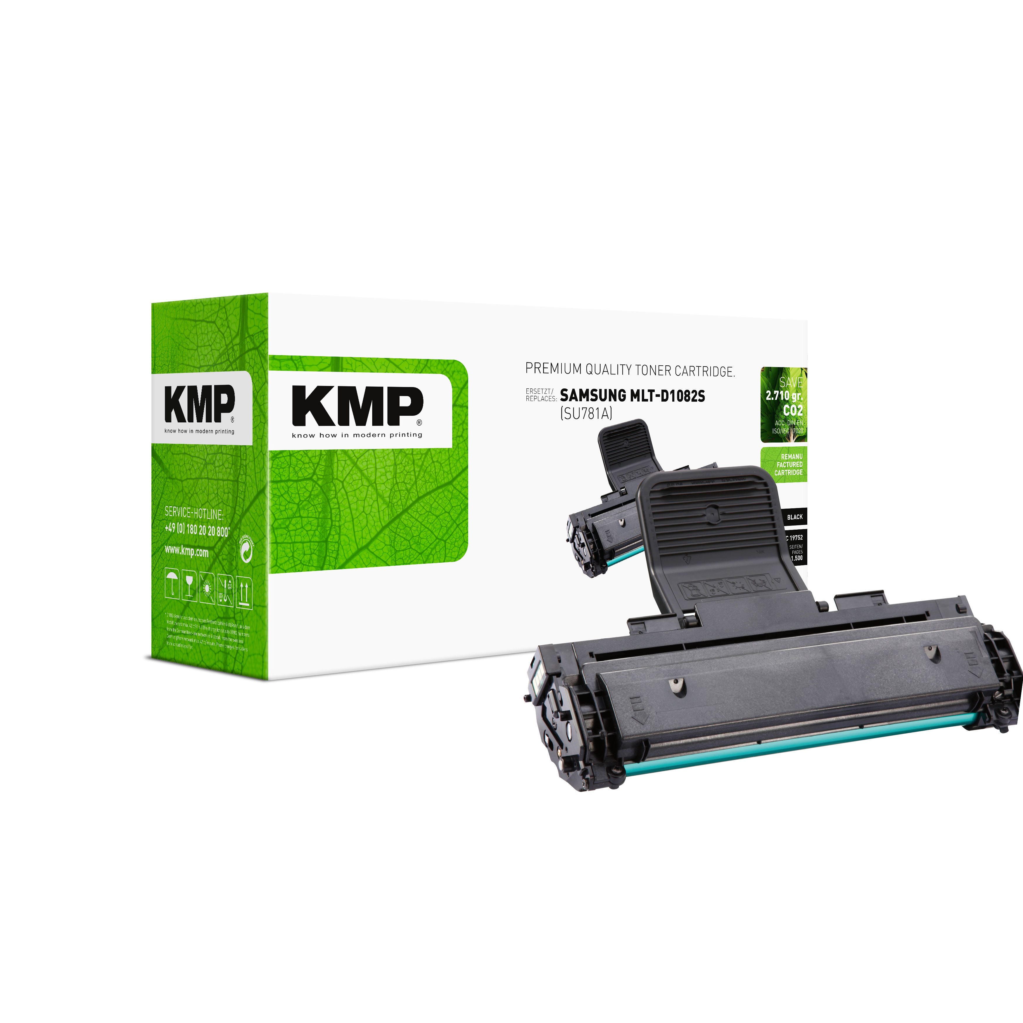 KMP SA-T32 kompatibilní toner Samsung MLT-D1082S, černý