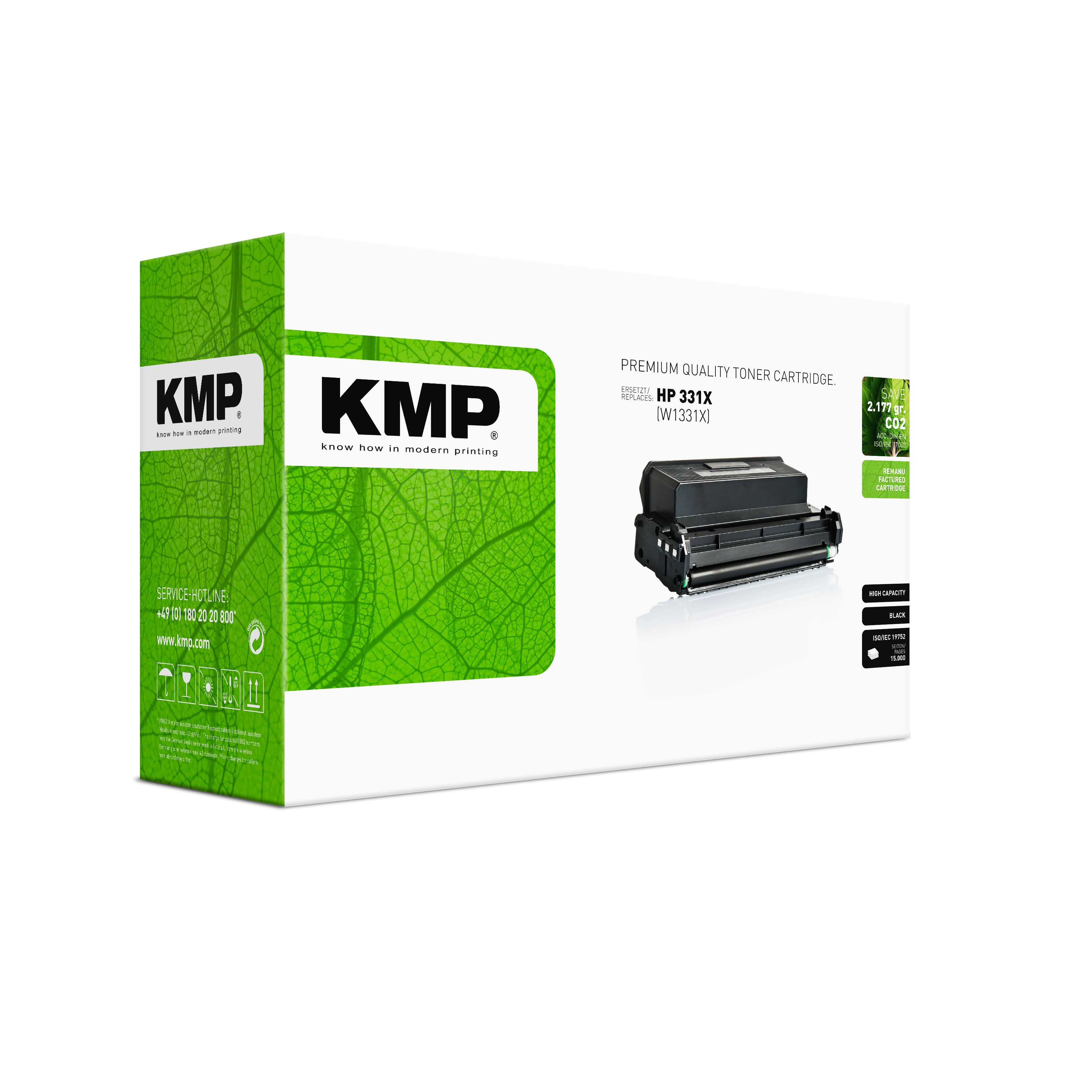 KMP H-T279X kompatibilní toner HP W1331X, black