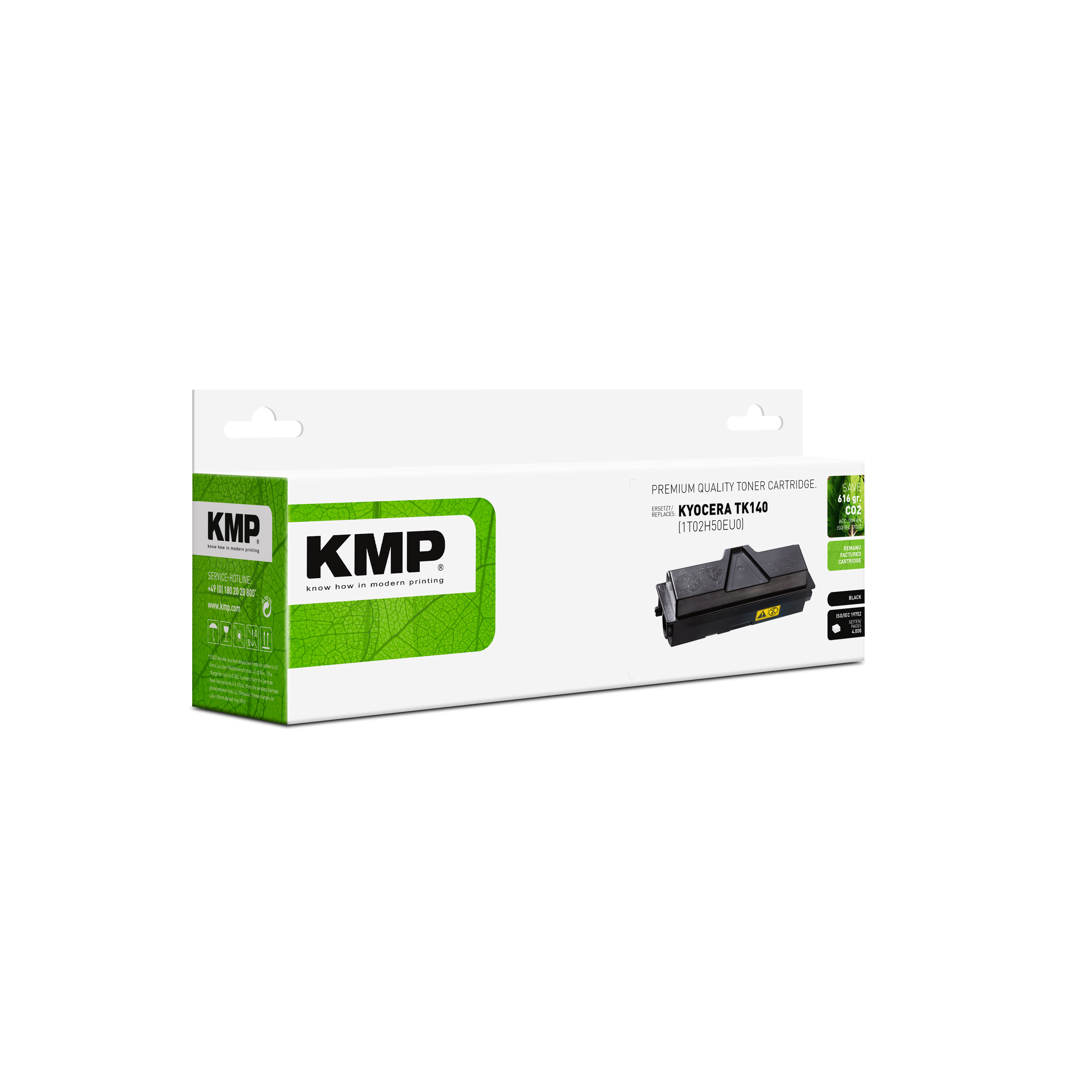 KMP K-T15 kompatibilní toner Kyocera TK-140, black
