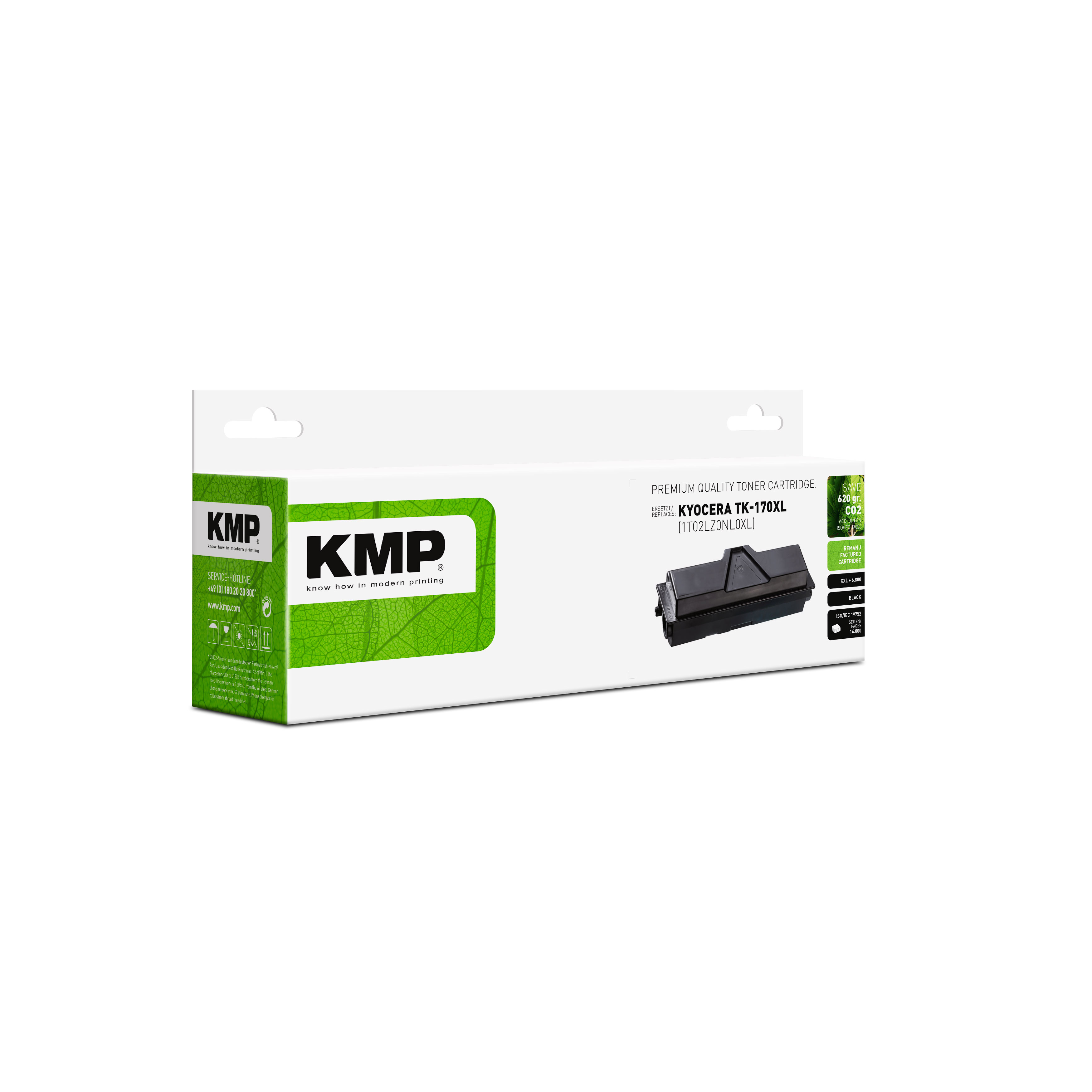 KMP K-T23X kompatibilní toner Kyocera TK-170, black