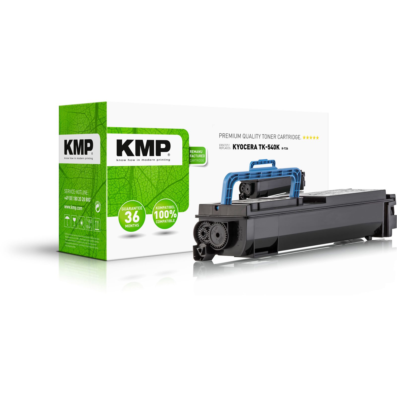 KMP K-T26 kompatibilní toner Kyocera TK540K, černý