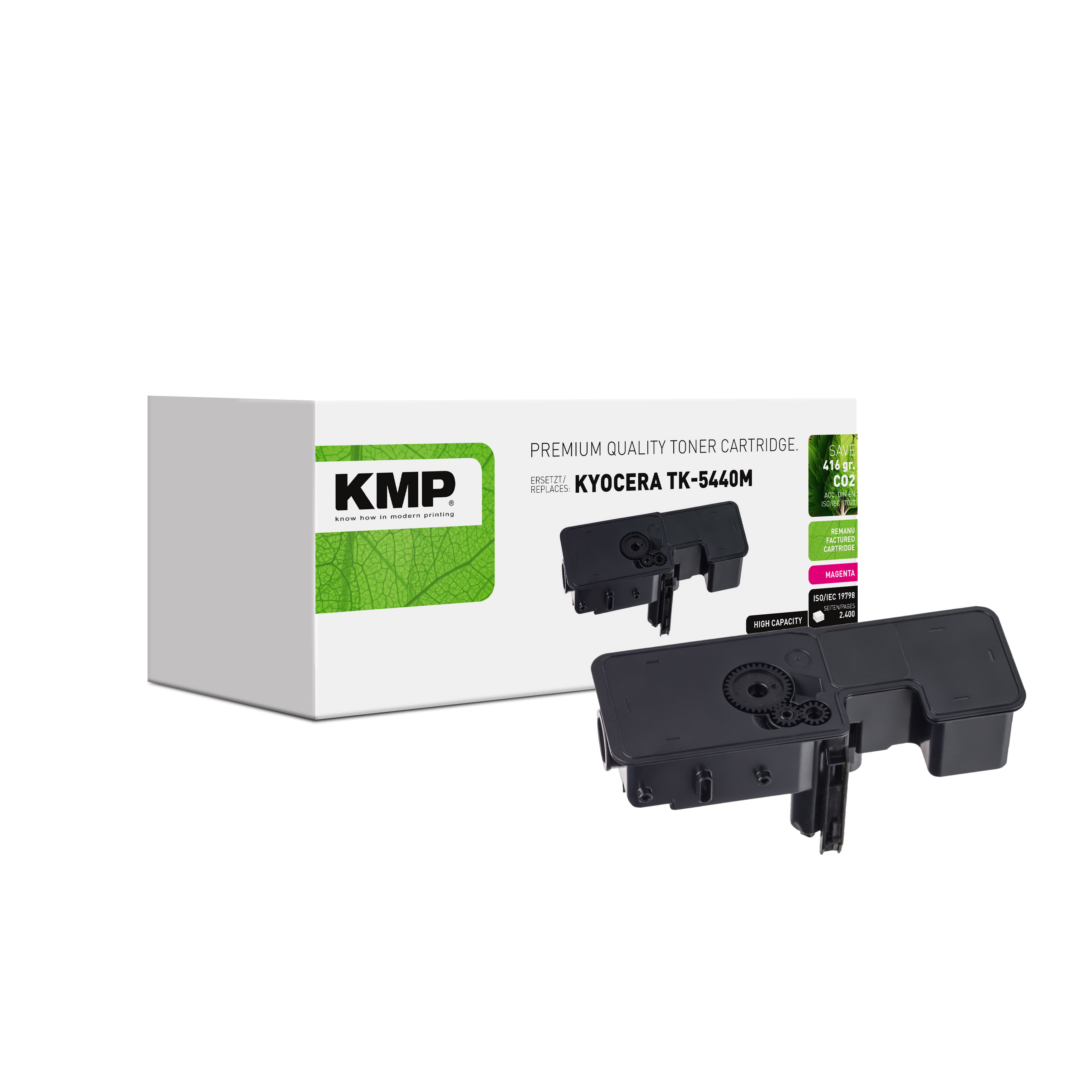 KMP K-T108 kompatibilní toner Kyocera TK5440M (1T0C0ABNL0), purpurový
