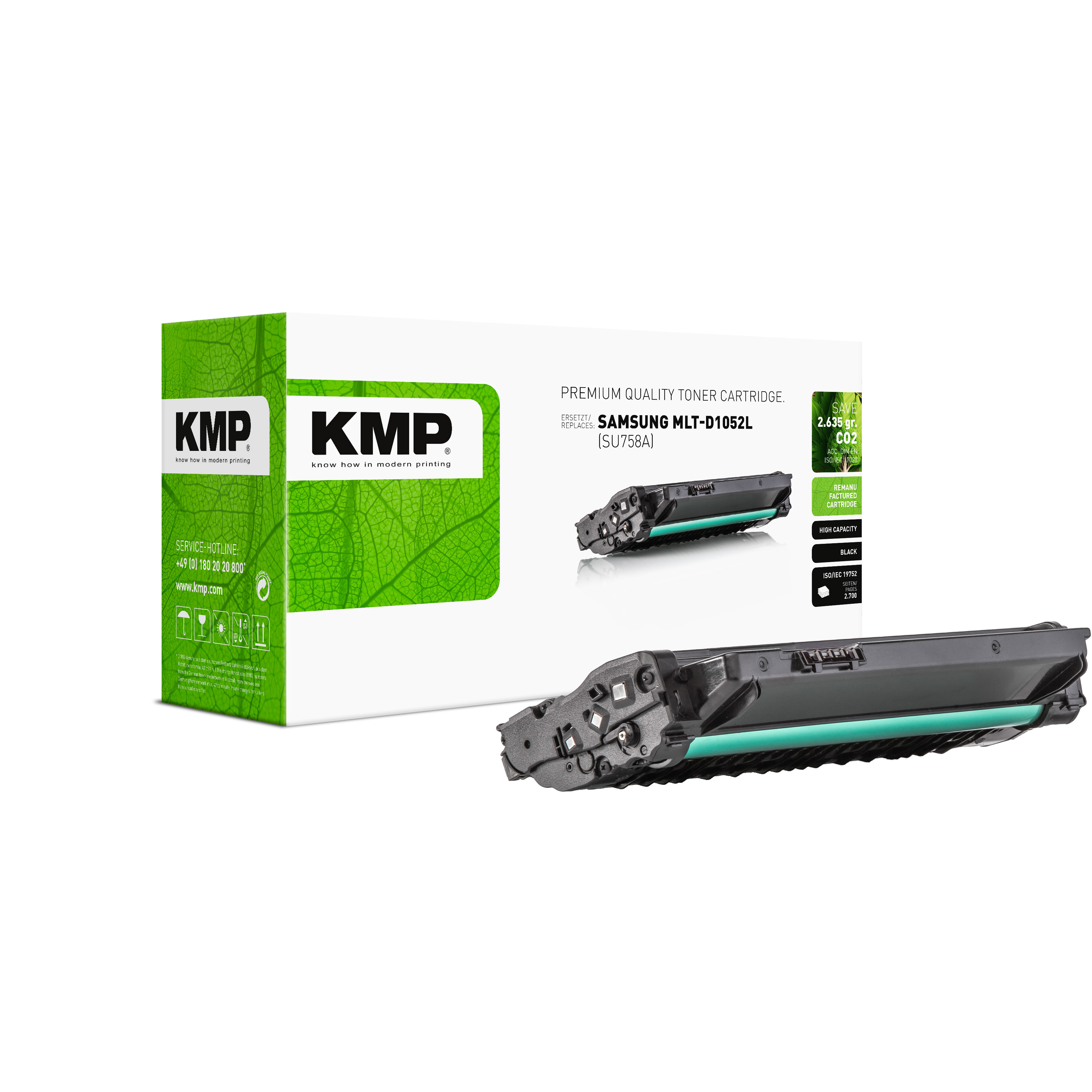 KMP SA-T44 kompatibilní toner Samsung MLT-D1052L/ELS, černý