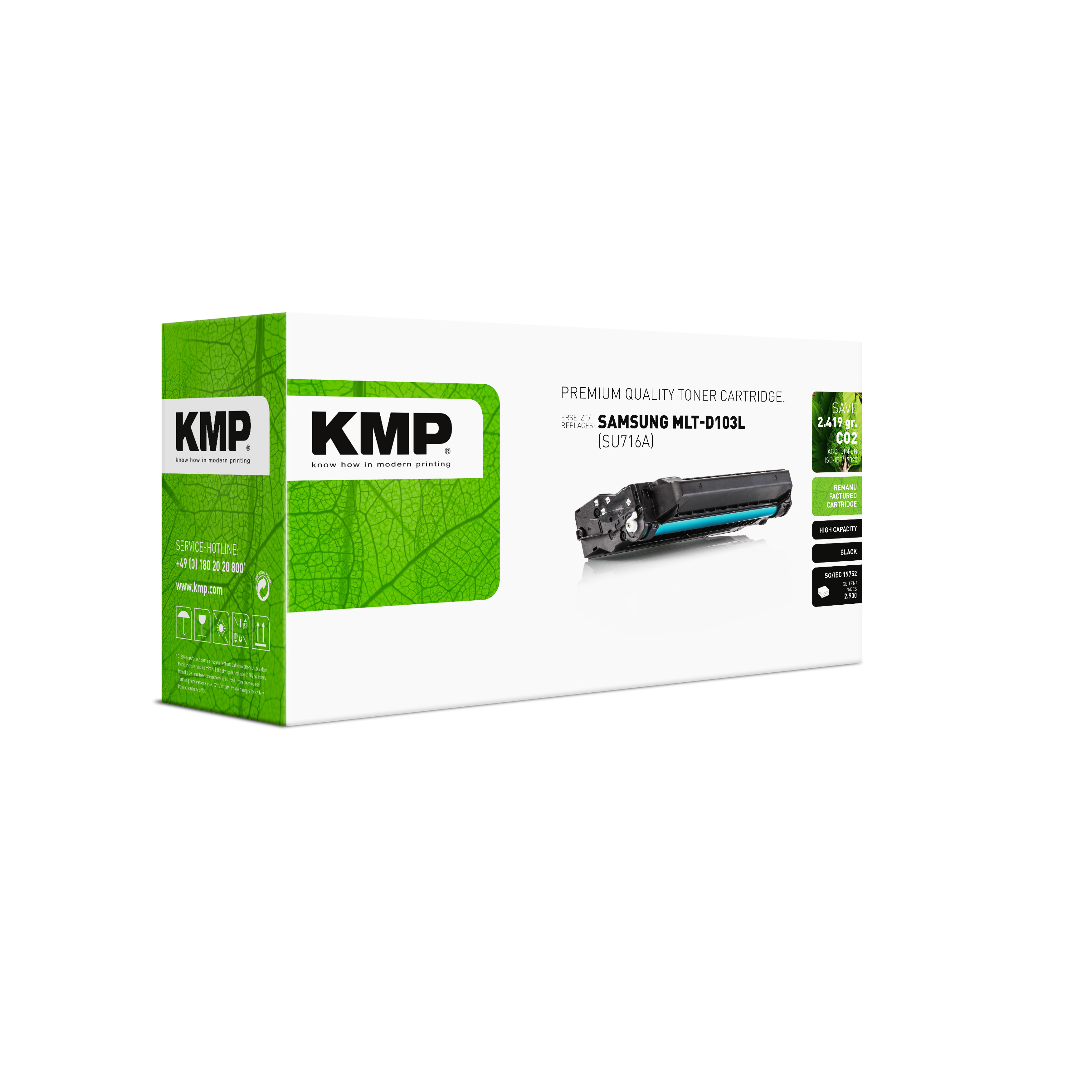 KMP SA-T47 kompatibilní toner Samsung MLT-D103L, black