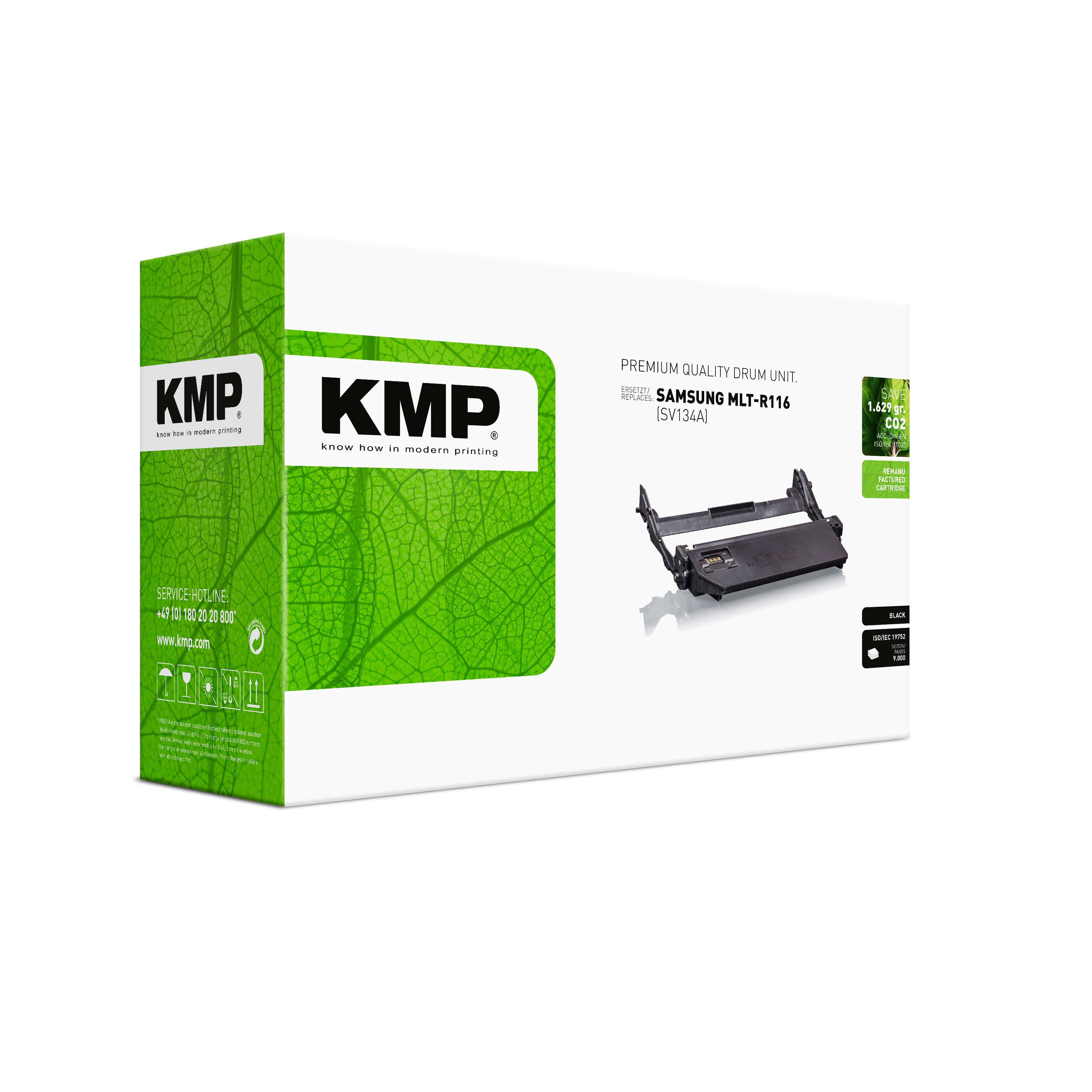 KMP SA-DR98 kompatibilní fotoválec Samsung MLT-R116, black