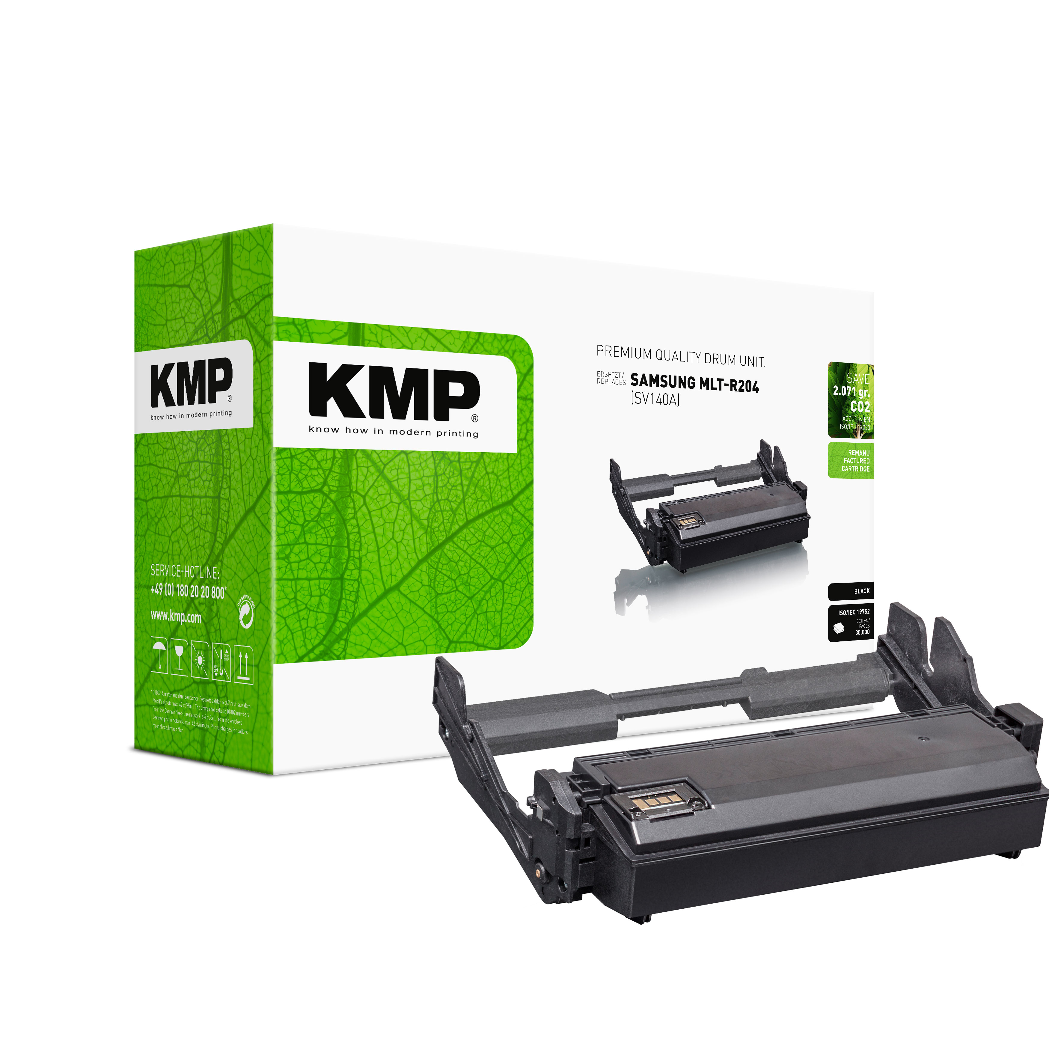 KMP SA-DR72 kompatibilní fotoválec Samsung MLT-R204/SEE/SV140A, černý