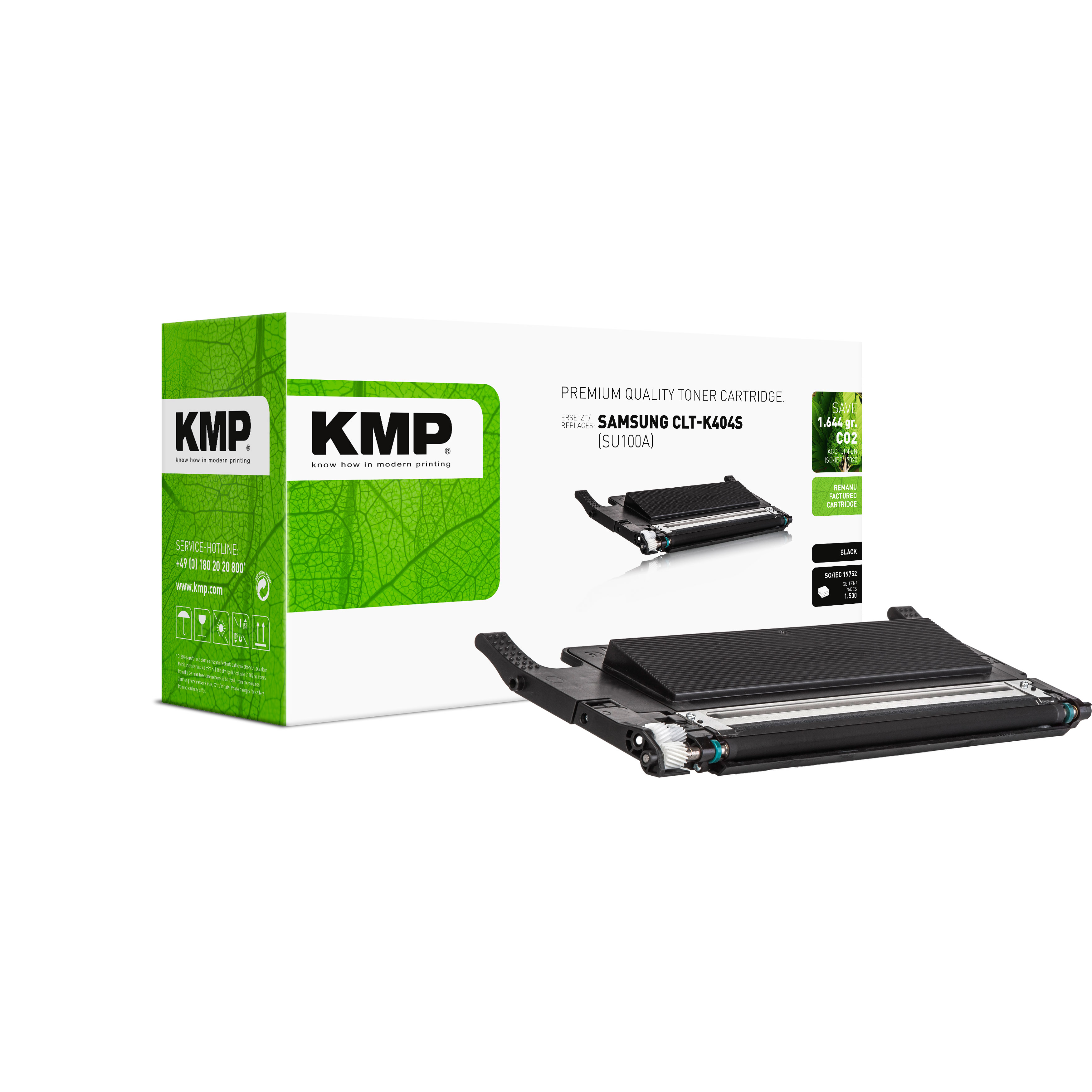 KMP SA-T89 renovovaný toner Samsung CLT-K404S/ELS SU100A, černý