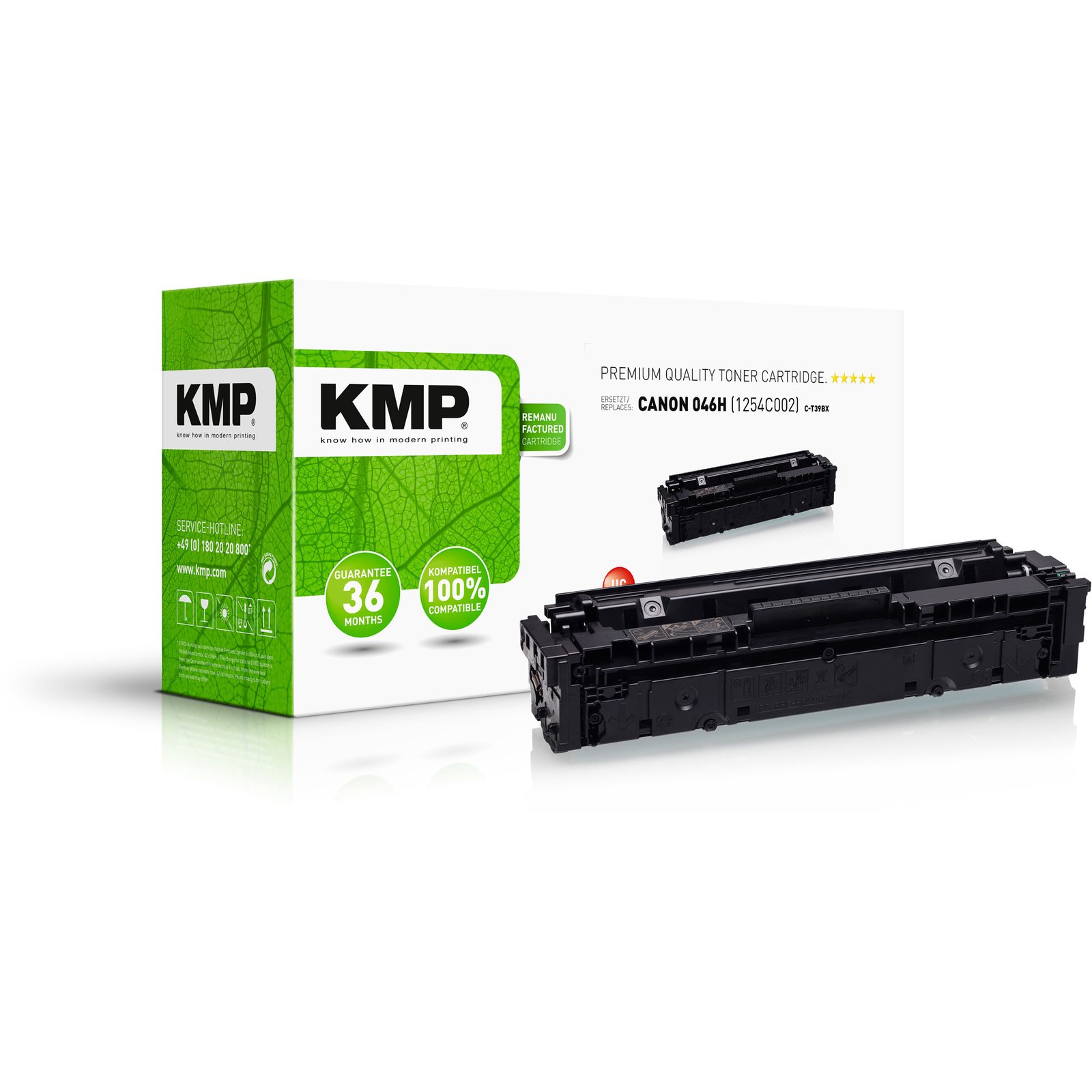 KMP C-T39BX kompatibilní toner Canon 046H 1254C002, černý