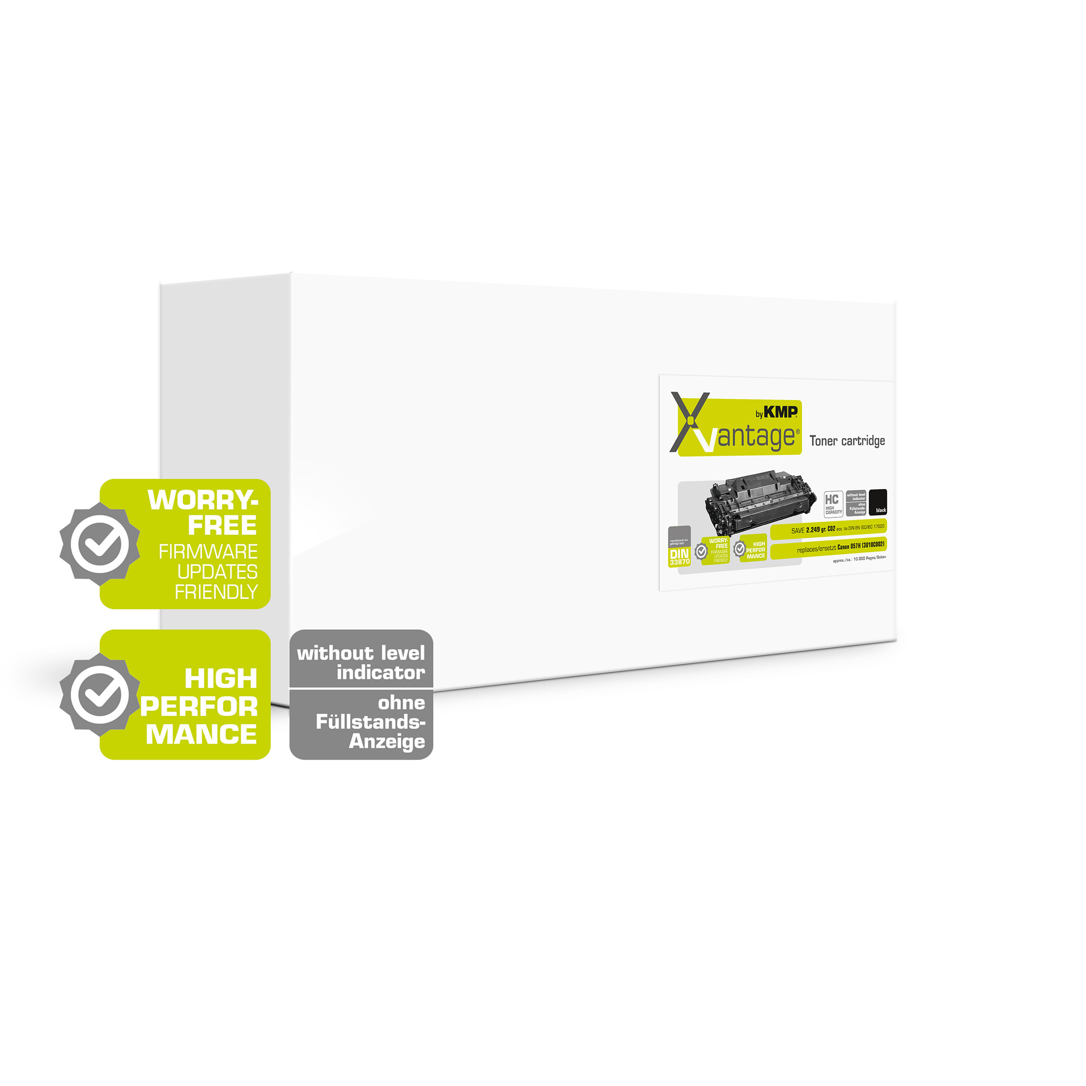 KMP C-T200XO kompatibilní toner Canon 057H, black
