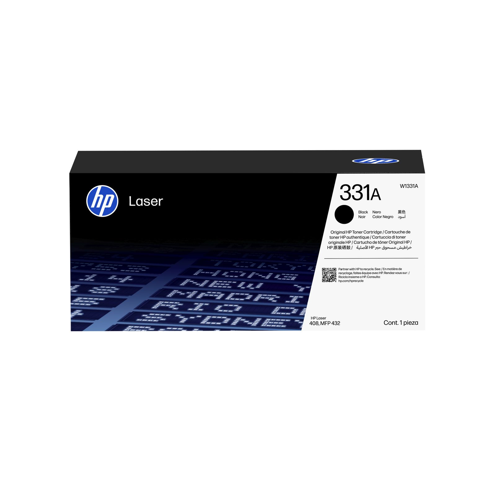 Originální toner HP 331A / W1331A, černý
