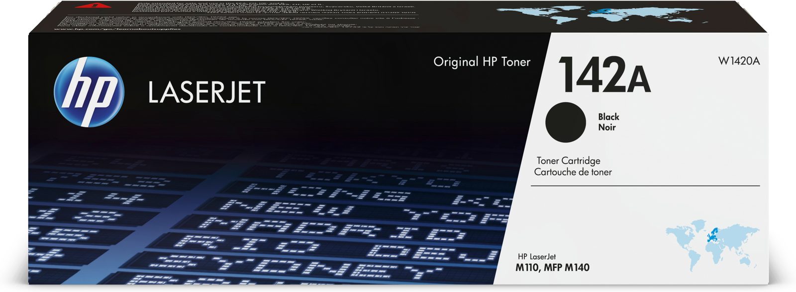 Originální toner HP W1420A, černý