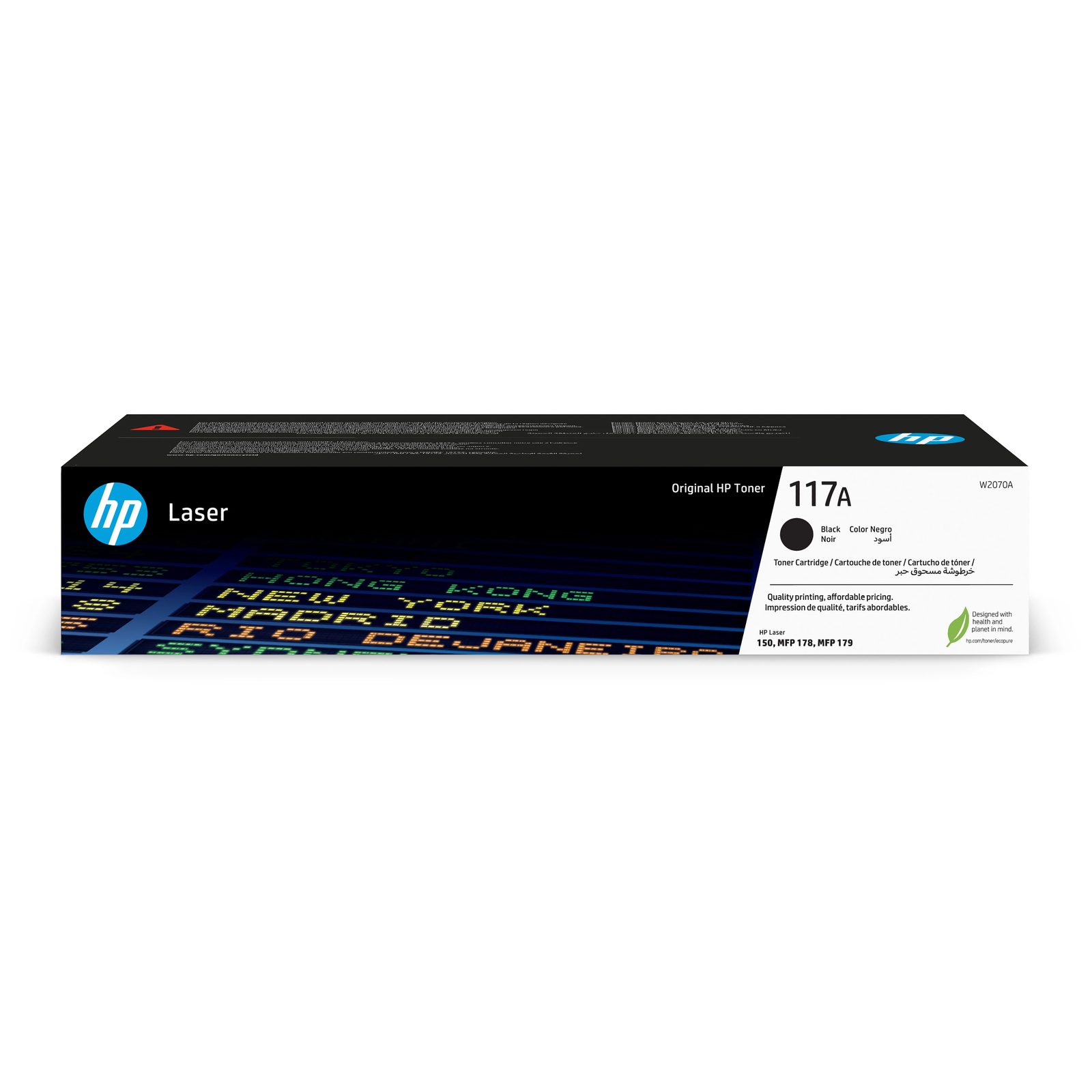 Originální toner HP 117A / W2070A, černý