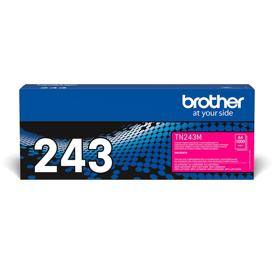 Originální toner Brother TN-243M, purpurový