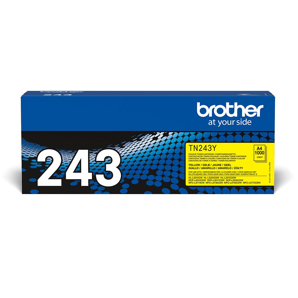 Originální toner Brother TN-243Y, žlutý