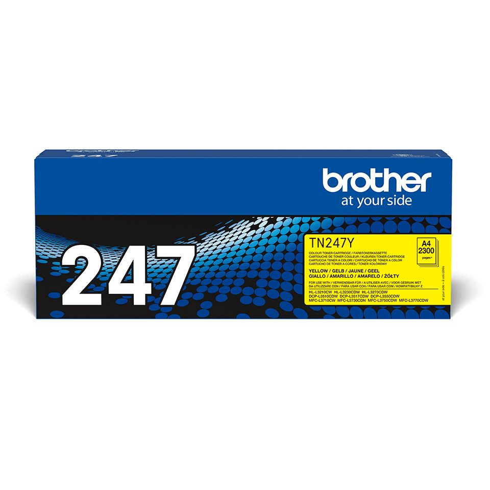 Originální toner Brother TN-247Y, žlutý